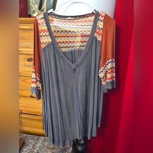 Short Sleeve Tunic Shirt